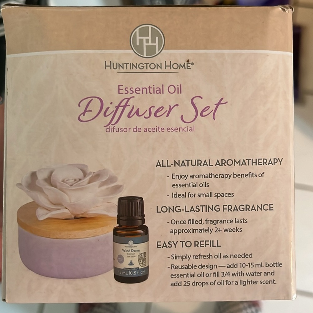 Essential oil diffuser set - Picture 2 of 3